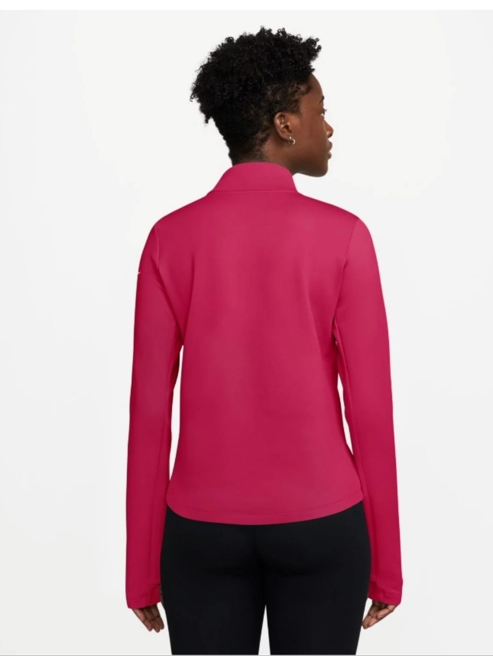 Nike One Therma-fit 1/2 Zip Performance Top, ULTRA SOFT, NWT - Picture 7 of 8